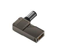 LiRRvb Connettore USB C a corrente continua PD100W Tipo C femmina a maschio con display digitale per camper e generatori solari Connettore corrente continua per laptop