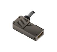 LiRRvb Connettore USB C a corrente continua PD100W Tipo C femmina a maschio con display digitale per camper e generatori solari Connettore corrente continua per laptop