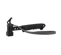 LiRRvb Martello da campeggio a doppio scopo, manico confortevole, gancio per paletti, portatile, per esterni, campeggio all'aperto, con manico in spugna, facile da usare