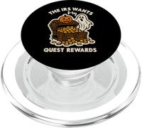 L'IRS vuole che My Quest Rewards Halloween Funny Wizard Meme PopSockets PopGrip per MagSafe
