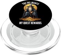 L'IRS vuole che My Quest Rewards Halloween Funny Wizard Meme PopSockets PopGrip per MagSafe