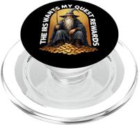 L'IRS vuole che My Quest Rewards Halloween Funny Wizard Meme PopSockets PopGrip per MagSafe