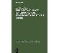 Lisa Cheng The Second Glot International State-of-the-Article (Copertina rigida)