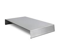 Copri fornelli piano cottura Plan Plus acciaio inox 30x56,5 cm lisa
