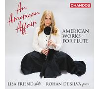 Lisa Friend An American Affair: American Works for Flute (CD) Album