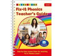Lisa Holt Fix-it Phonics - Level 1 - Teacher's Guide (2nd Edition (Anello, filo)