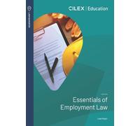 Lisa Kidger Essentials of Employment Law (Tascabile)