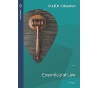 Lisa Kidger Essentials of Law (Tascabile)