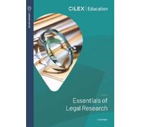 Lisa Kidger Essentials of Legal Research (Tascabile)