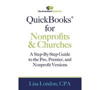 Lisa London QuickBooks for Nonprofits & Churches (Tascabile)