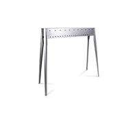LISA Luxury IS an Attitude Cuocispiedini ed Arrosticini Miami 800 F 80 cm in Ferro Alluminato Doppia parete, Grigio