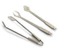 Kit posate per Barbecue Lisa in Acciaio Inox Aisi 430
