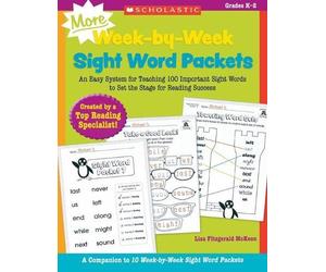 Lisa McKeon More W y-Week Sight Word Packets (Tascabile)