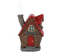 Lisa Parker CH_25930 - Bruciatore a cono di incenso, salici, 1 pezzo, 278 g, marrone/rosso