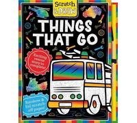 Lisa Regan Scratch and Draw Things that Go (Copertina rigida) Scratch and Draw