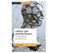 Lisa Rodgers Labour Law and the Person (Copertina rigida)