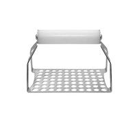 Utensile da cucina per 40 polpettine di carne Poldino POLPETTINO FORO 13 mm Dimensione 15,4x9,41xh 11 cm con manico cromo