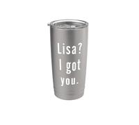 Lisa? Ti ho preso. Bicchiere termico in acciaio inox doppia parete