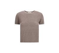 Lisa Yang Brown Cashmere T-Shirt - 2