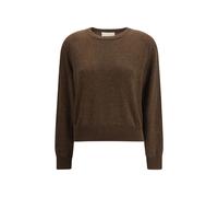 Lisa Yang Brown Fleece Wool Sweatshirt - 1