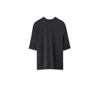 Lisa Yang, ,Tops ,Donna ,Nero ,XS T-shirt oversize a girocollo