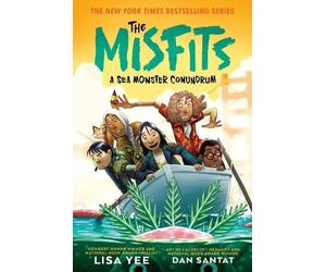 Lisa Yee Dan Santat A Sea Monster Conundrum (The Misfits) (Copertina rigida)