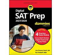 Lisa Zimmer Hatch Ron Woldoff Digital SAT Prep 2027/2028 For Dummies (Tascabile)