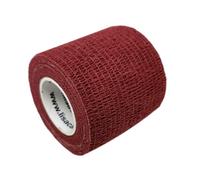 LisaCare benda adesiva 5cm - Rosso vino 2 pz Bendaggio/i