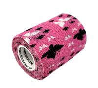LisaCare benda autoadesiva - Farfalle rosa - 7,5cm x 4,5m 1 pz Fasciat