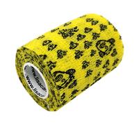 LisaCare benda autoadesiva - Robots & Rockets Giallo - 7,5cm x 4,5m 1