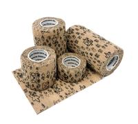 LisaCare Benda coesiva 2,5-10cm - Teddy Beige 4 pz Bendaggio/i