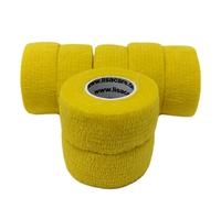 LisaCare cerotti coesivi per dita senza lattice 2,5 cm - giallo 7 pz C