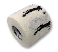 LisaCare Materiale per bendaggi per cavalli - 4 rotoli larghi 5 cm - Rotolo di ovatta di garza per cavalli per animali domestici ed equitazione