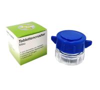 LisaCare mortaio 5cm x 4,5cm schiacciapillole - Blu 1 pz Frantumapillo