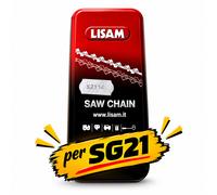 LISAM CATENA 1/4" SPESSORE 1,1mm 47 MAGLIE RICAMBIO ORIGINALE SG21
