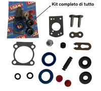 LISAM P3000 KIT COMPLETO RICAMBI ABBACCHIATORE V8 V8EVO V8TURBO V8CARBON MGTURBO