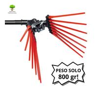 LISAM V8 EVO ABBACCHIATORE PETTINE SBATTITORE PNEUMATICO RACCOLTA OLIVE 800gr