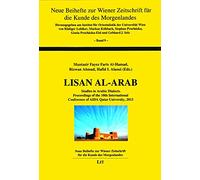 Lisan Al-Arab: Studies in Arabic Dialects: Proceedings of the 10th International Conference of AIDA Qatar University, 2013: 9