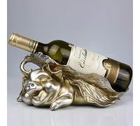 LISAQ Portabottiglie per Vino Ornamenti per Vino Rosso Piggy Decorazione Domestica Creativa Armadietto per Vino TV Regali di inaugurazione della casa