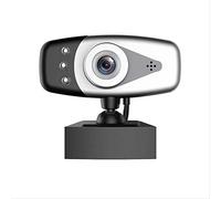 LISAQ Webcam USB con Microfono Webcam 1080p Desktop o Laptop Streaming Webcam USB Messa a Fuoco Manuale Webcam USB per PC Portatile