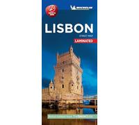 Lisbon. Street map: Laminated City Plan