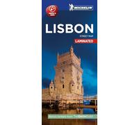 Lisbon. Street map: Laminated City Plan