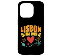 Lisbona nel mio cuore - Souvenir Viaggiatore Dal Portogallo Custodia per iPhone 15 Pro