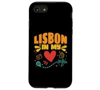 Lisbona nel mio cuore - Souvenir Viaggiatore Dal Portogallo Custodia per iPhone SE (2020) / 7 / 8