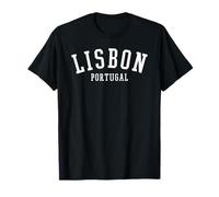 Lisbona, Portogallo Souvenir di viaggio Città popolare Maglietta