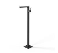 Lisbona Rubinetto Mix Lavabo Miscelatore a Pavimento Ottone Nero Opaco - CONFEZIONE: 1 pz.
