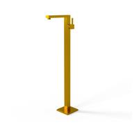 Lisbona Rubinetto Mix Lavabo Miscelatore a Pavimento Ottone Oro bronzato spazzolato PVD - CONFEZIONE: 1 pz.