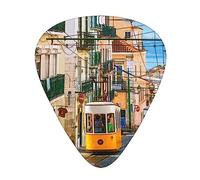 Lisbona Tram Guitar Pick 12 Picks Moda Personalizzato Bass Pick Durevole Chitarra Elettrica Plettri Accessori Strumento