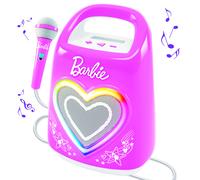 Lisciani 104475 - Barbie Partymaker Altoparlante E Microfono Karaoke Bluetooth