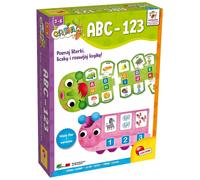 LISCIANI ABC - 123 Impara lettere, numeri, sviluppa la logica 2 tabelloni 49 car